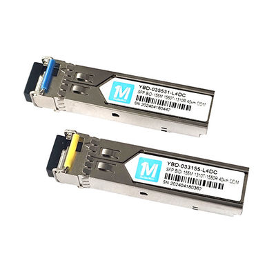 155M BIDI LC Connector DDM WDM Simplex Optical Module Transceiver SFP Module для расстояния передачи 40 км по SMF
