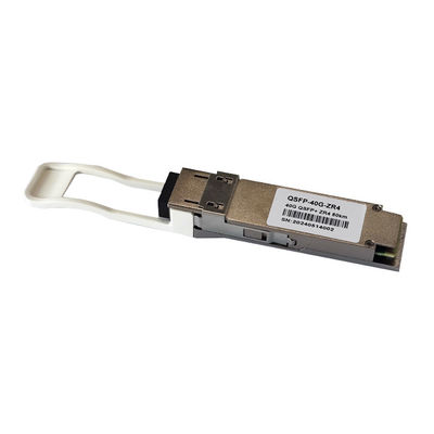 Тип волокон SMF 40G QSFP 1310nm 80km ZR4 LC оптический модуль DDM совместимый приемопередатчик для передачи данных пропускной способности