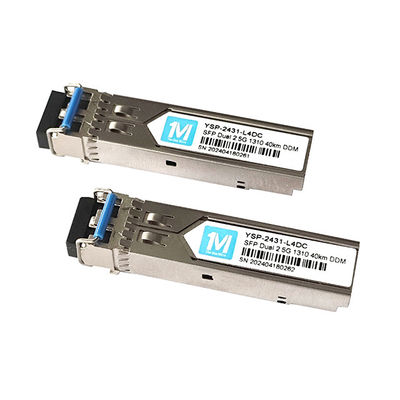 2.5G Duplex 40km 1550nm LC Connector DDM 2500BASE SMF Модуль волоконно-оптического питания