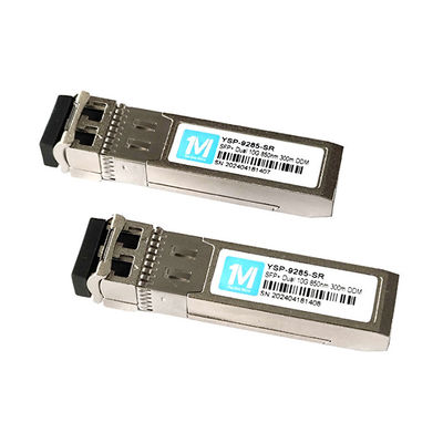 10G SFP Duplex 300m 850nm LC DDM MMF Мультимодный модуль оптического передатчика VCSEL для стабильной и безопасной сети в MMF