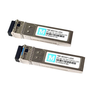 10G SFP BIDI 20km 1270nm/1330nm WDM LC Connector DDM оптический приемопередатчик для скорости