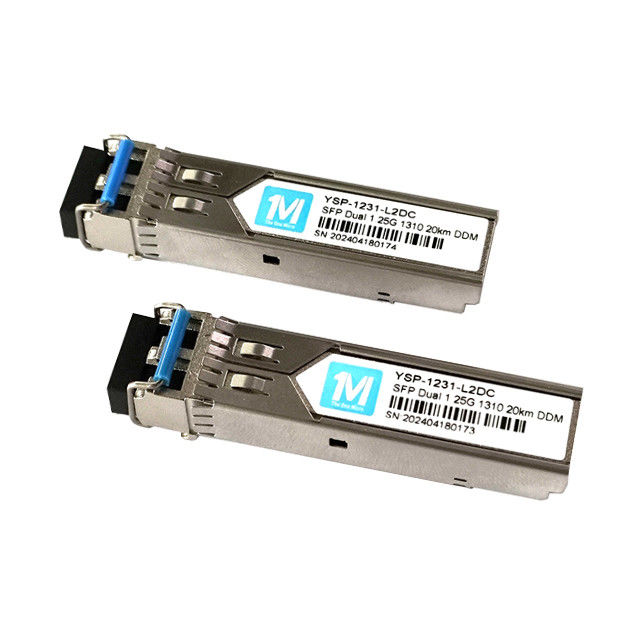 1.25G Duplex 20km 1310nm LC Connector 1000BASE SMF Модуль волоконно-оптического ввода SFP-передатчик с реализацией DDMI