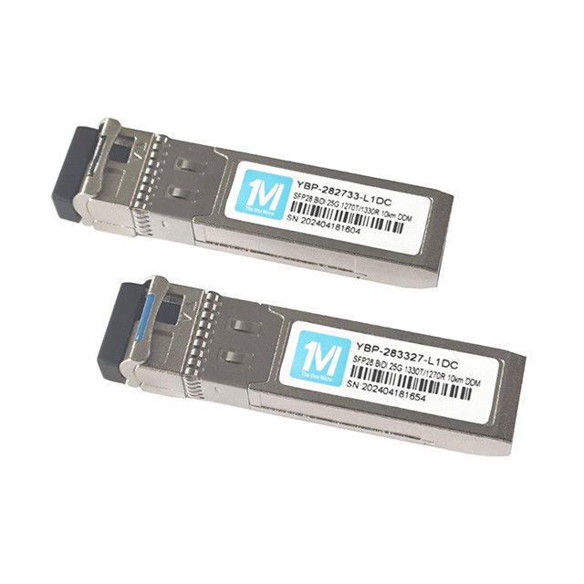 25G BIDI SFP-передатчик для сети GSM 3 10 км диапазон 1270nm/1330nm длина волны LC-коннектор WDM-волоконный оптический модуль