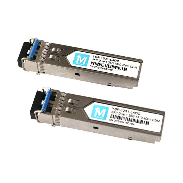 1.25G Duplex 40km 1310nm LC Connector DDM 1000BASE SMF Модуль волоконно-оптического питания