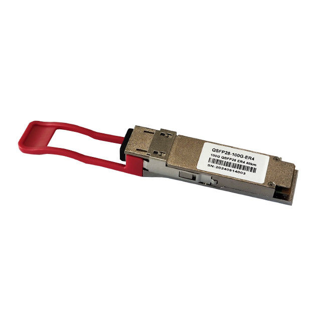 100G QSFP28 1310nm 40km ER4 LC оптический модуль для сети GPRS QSFP28-100G-ER4 DDM совместимый модуль приемопередатчика