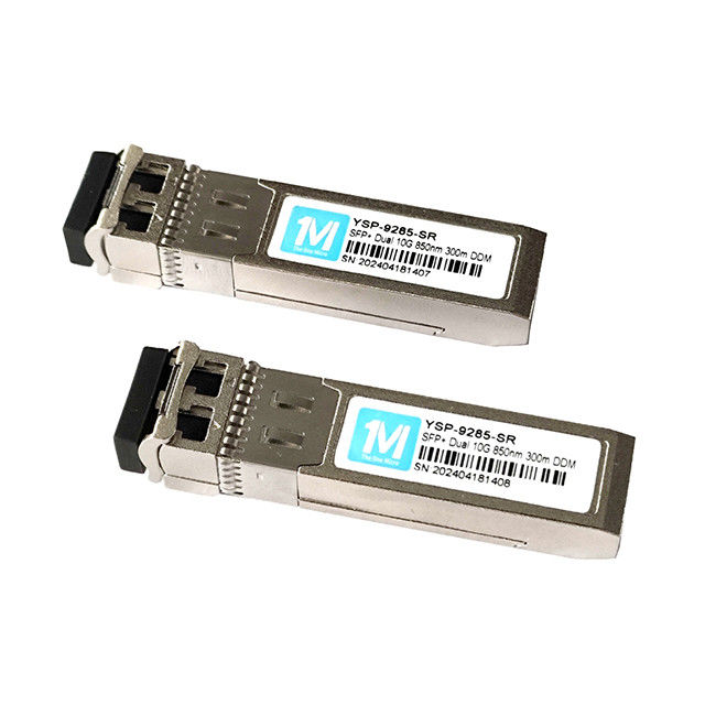 10G SFP Duplex 300m 850nm LC DDM MMF Мультимодный модуль оптического передатчика VCSEL для стабильной и безопасной сети в MMF